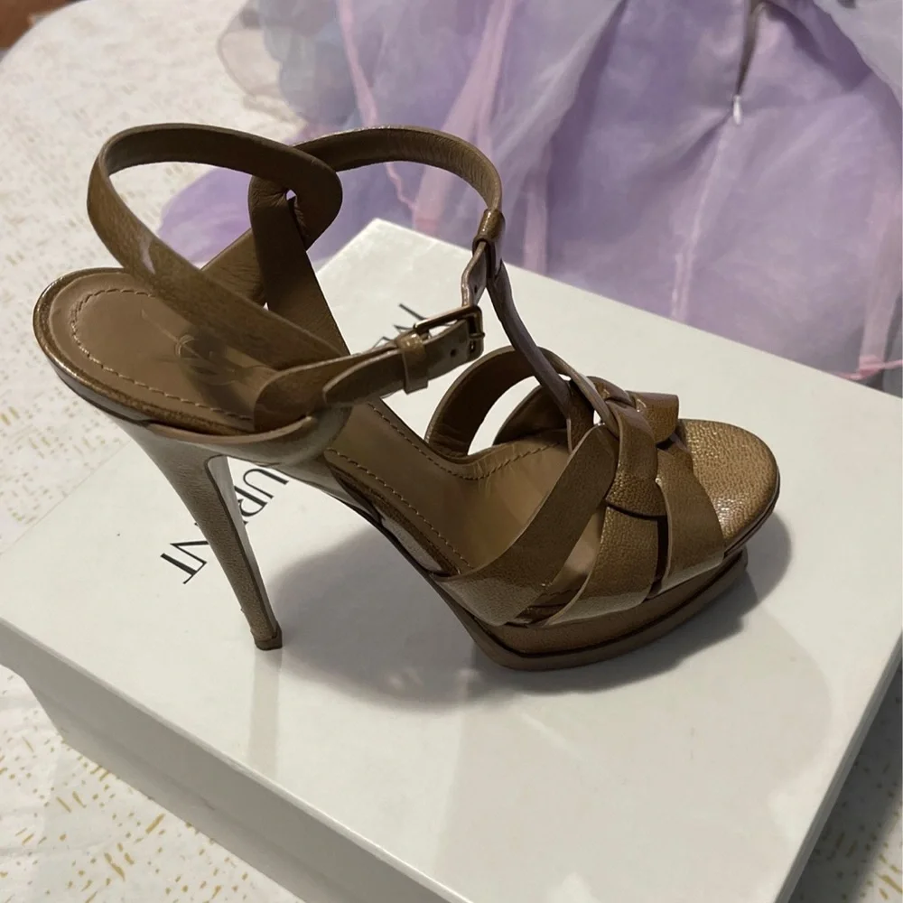 YSL Tribute 105 Sandal - Picture 1 of 8